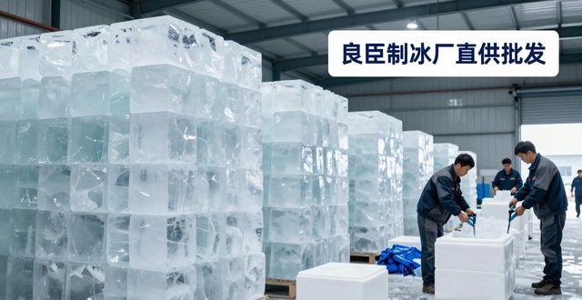 许昌大冰块销售厂家 良臣制冰厂直供批发