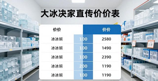 大冰块批发厂家怎么选？许昌直供渠道靠谱吗