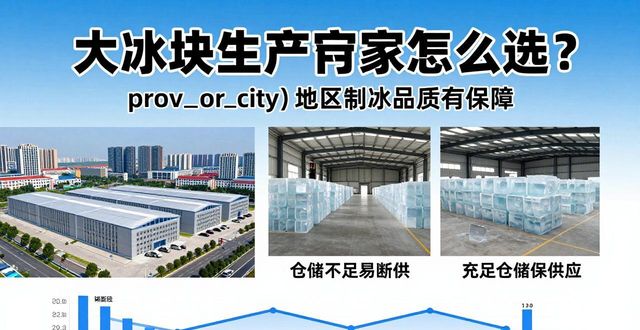 大冰块生产厂家怎么选？许昌地区制冰品质有保障