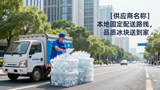 许昌食用冰块订购全攻略，品质保障送到家