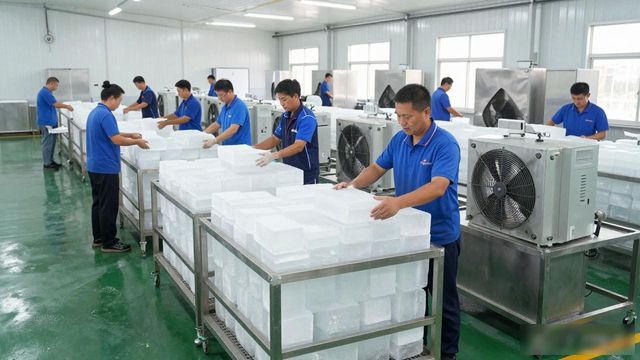 许昌夏季车间降温冰块，工厂师傅都在用这个方法